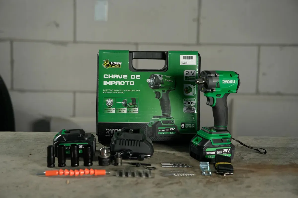 Chave de Impacto Ryoko 21V